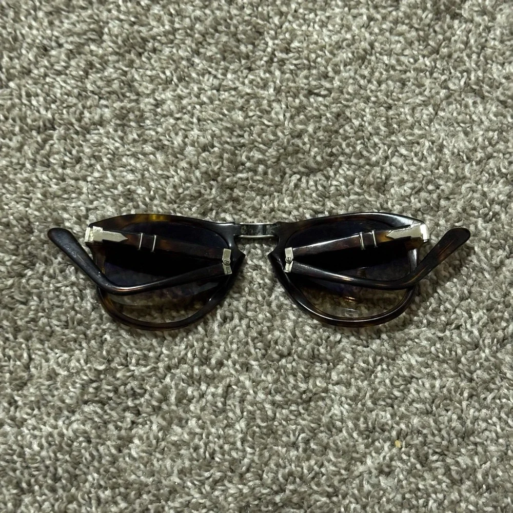 Persol 714 24/51 Original Pilot Havana Folding Sunglasses Steve McQueen